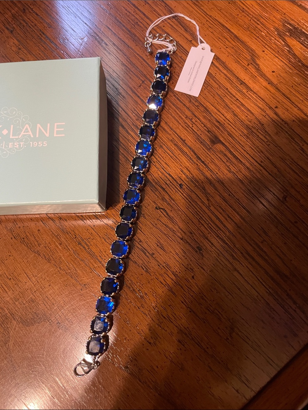NWT and Box Park Lane Cascade Bracelet blue ombré